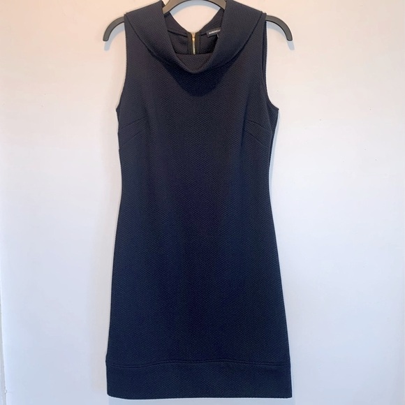 American Living Ponte Navy Sheath Dress - Picture 2 of 11